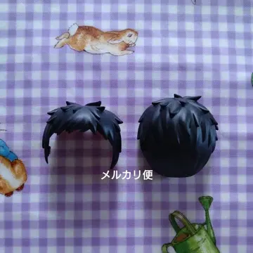 넨도로이드 헤드 부품 고죠 신나 블랙 헤어 숏