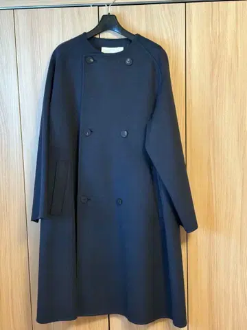 갤러리 바이 더블 페이스 컬러레스 트렌치코트