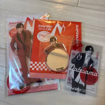 미야타테 료타 아크릴 스탠드, 거울 스티커, 스티커 SnowMan ON