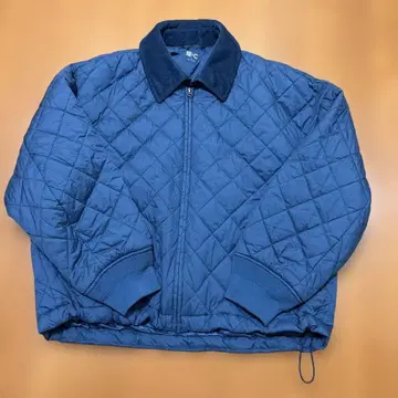 유니클로 C 퍼프 테크 블루종 퀼팅 블루 S