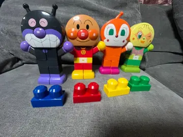 호빵맨 말하는 블록 DX 세트 메가블록