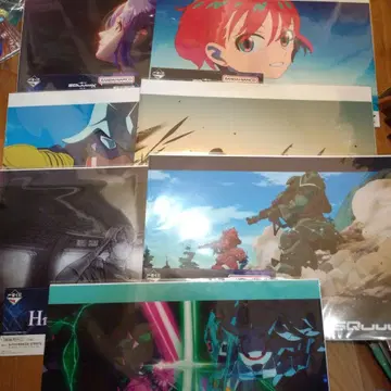 제일복권 지크 액스 클리어 포스터 7종 세트