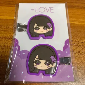 이코럽 노구치 이오리 앞머리 클립 = LOVE 8주년 보석 의상