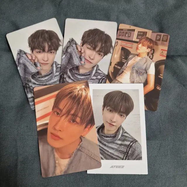 에이티즈 pocaalbum 포카 홍중 세트