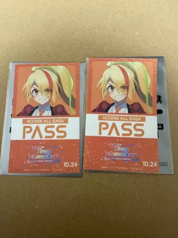 좀비랜드 사가 유메긴가 파라다이스 입장객 특전 백야드 패스 니카이도 사키