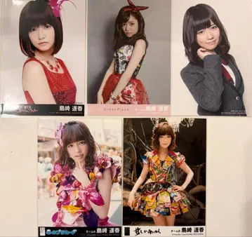 AKB48 시마자키 하루카 브로마이드 5장 세트