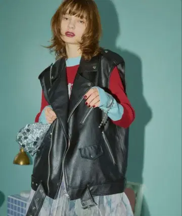 새상품! ELLE girl 엘르 걸 오버 라이더스 베스트