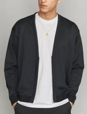 BEAUTY & YOUTH 사루자 지퍼 가디건 S