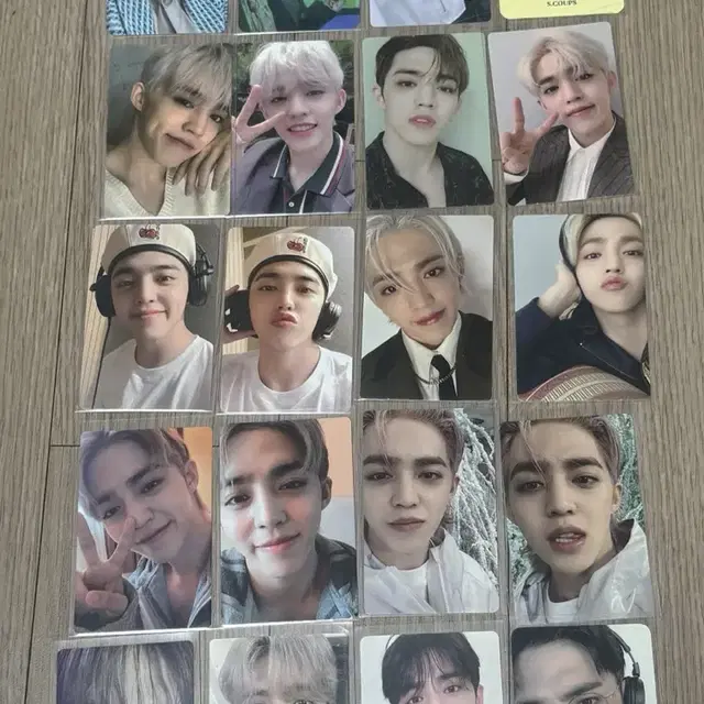 세븐틴 에스쿱스 포카 일괄