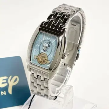 Disney 미키마우스 자동 와인딩 손목시계 남성용 쉘 다이얼 작동품