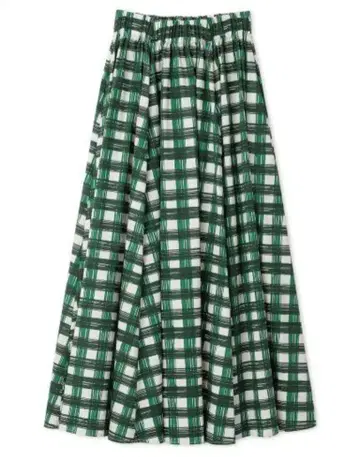 Mila Owen (밀라 오웬) 개더 맥시 스커트