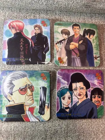 은혼 아트 코스터 4장 세트