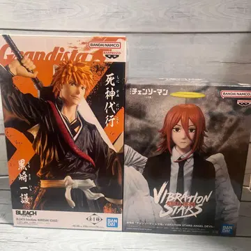 BLEACH 쿠로사키 이치고 체인소 맨 천사의 악마 피규어