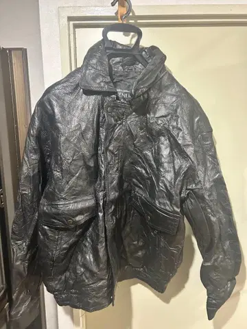 리얼 가죽 자켓 80s 천연 가죽