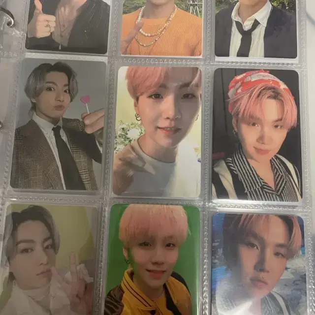 방탄 포카 급급급처