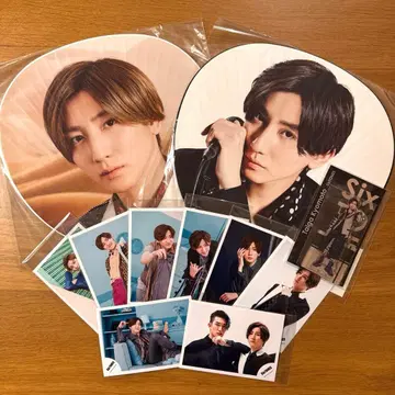 SixTONES 쿄모토 타이가 부채 아크릴 스탠드 공식 사진