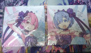 리제로 렘 라무 생탄제 핸드 타월