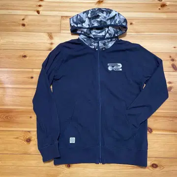 로사센 카모플라쥬 후드 부착 네이비 후드티