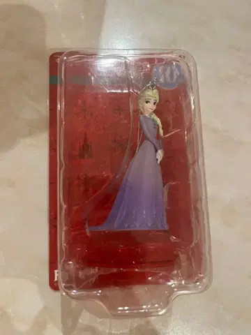 엘사 피규어 보라색 드레스