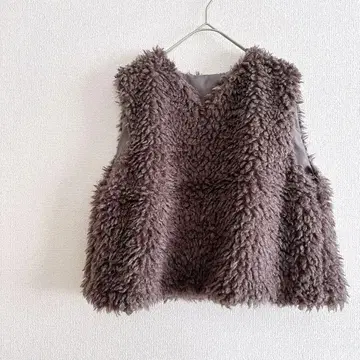 라지엠 보아 베스트 베스트 상의 슬리브리스 레이어드 L 브라운