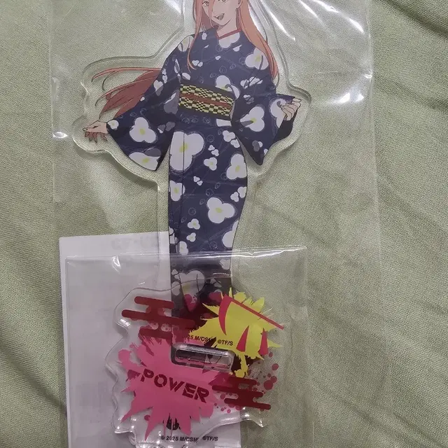 체인소맨 레제편 오마츠리 팝업스토어 파워 아크릴 스탠드 굿즈