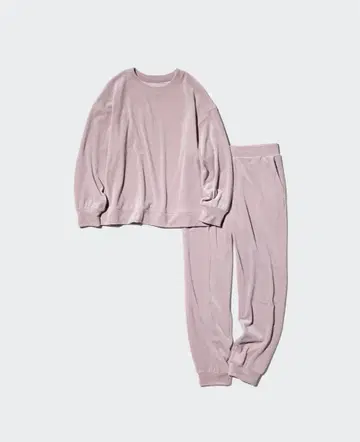 [UNIQLO] 울트라 스트레치 스무스 세트 M 핑크