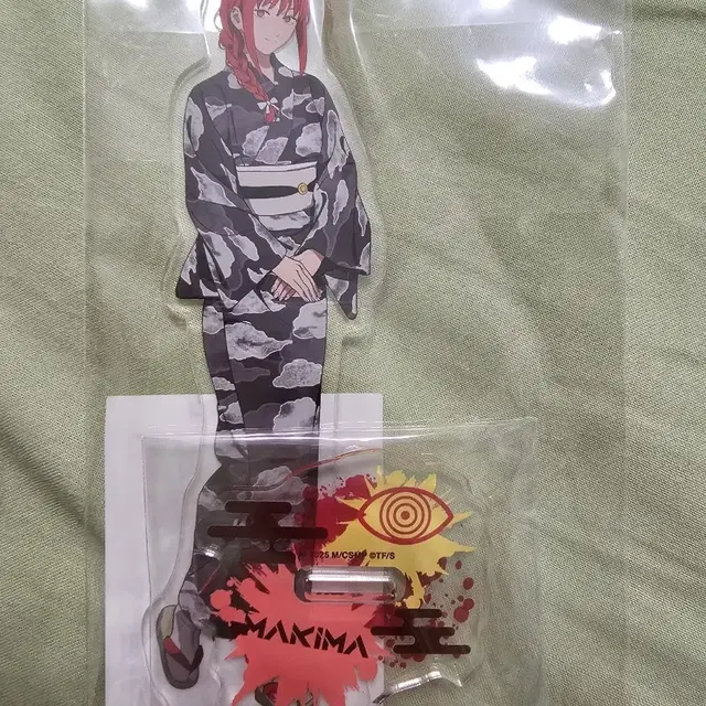 체인소맨 레제편 오마츠리 팝업스토어 마키마 아크릴 스탠드 굿즈