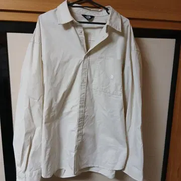 THE NORTH FACE 긴팔 셔츠 2XL 크림색