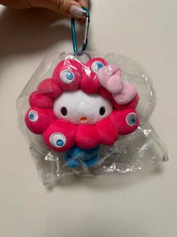 키티 만박 카라비너 봉제 인형