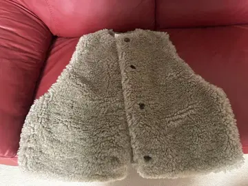 프레임워크 인조 모피 베스트 베이지B