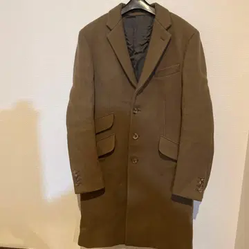 SCYE BASICS 체스터 코트 (카멜)