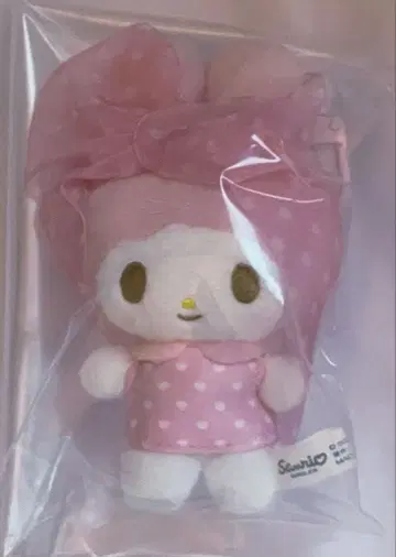 마이멜로디 리본 공주 50주년 시크릿 마스코트 키링 하트 무늬