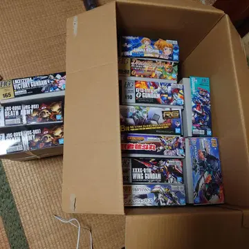 HG 건담 프라모델 세트 12개