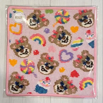 새상품 미사용 러브러리 바이 페이러 해피 팝 니나 손수건