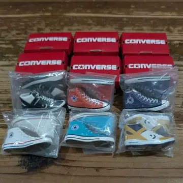 CONVERSE 미니어처 스니커즈 6개 세트