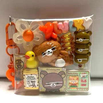 가챠 파우치 채우기 타입 곰