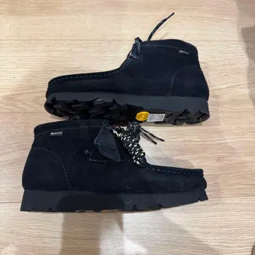 클락스/왈라비 부츠 고어텍스/블랙/여분 끈 포함/ UK6
