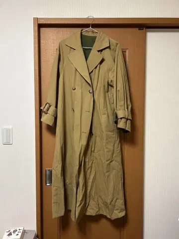 ameri vintage 코르셋 리버서블 트렌치코트