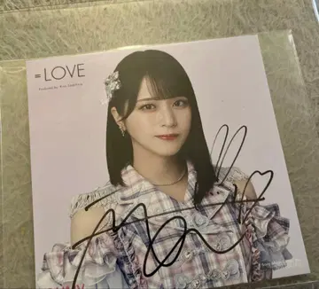 이코라부 사사키 마이카 HMV 솔로 자켓 친필 절대 아이돌 그만두지마