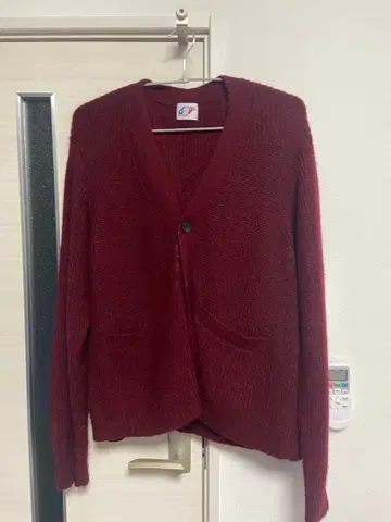 DEVINUSAGE V넥 니트 가디건