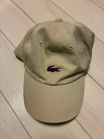 LACOSTE 베이지 캡 일본제