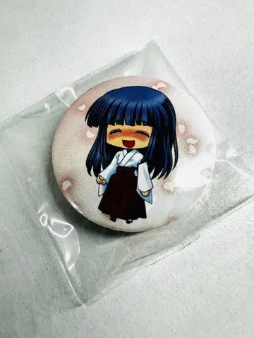 쓰르라미 울 적에 코토 리카 캔뱃지