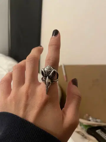 유니크한 새 디자인 실버 반지