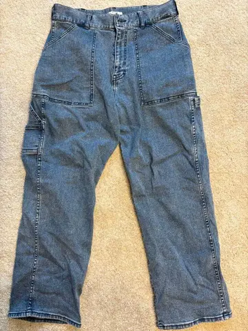 BAYFLOW 데님 팬츠 블루