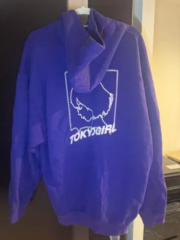 W.W.G TOKYOGIRL 후드티 보라색