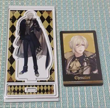 잘생긴 왕자 슈발리에 아크릴 스탠드 카드 세트