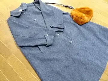 택 포함 새상품 사만사 모스모스 울리 라이크 스텐카라 코트 차콜