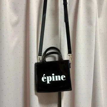 에피 에나멜 숄더백