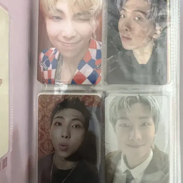 방탄 전멤버 포카