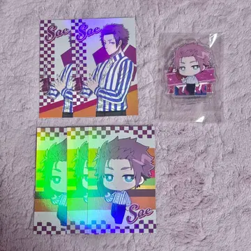 블루 록 웬디스 아크릴 스탠드 카드 이토시 사에